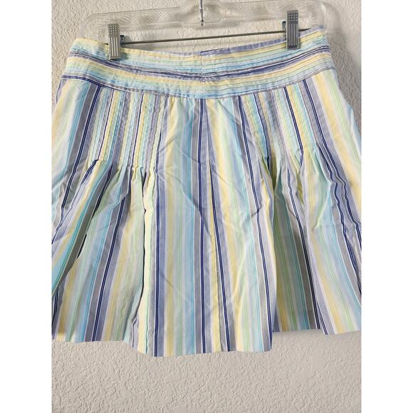 Y2k J. Crew Pleated Preppy Mini Skirt-4 - Picture 2 of 7